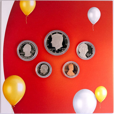 2015 "Happy Birthday" Mint Proof Set - Gem Proof in OGP