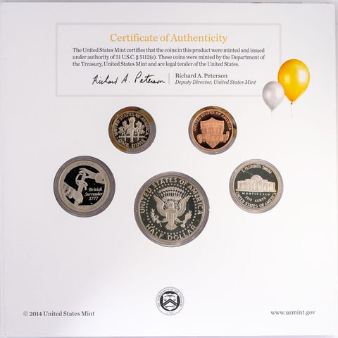 2015 "Happy Birthday" Mint Proof Set - Gem Proof in OGP