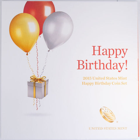 2015 "Happy Birthday" Mint Proof Set - Gem Proof in OGP