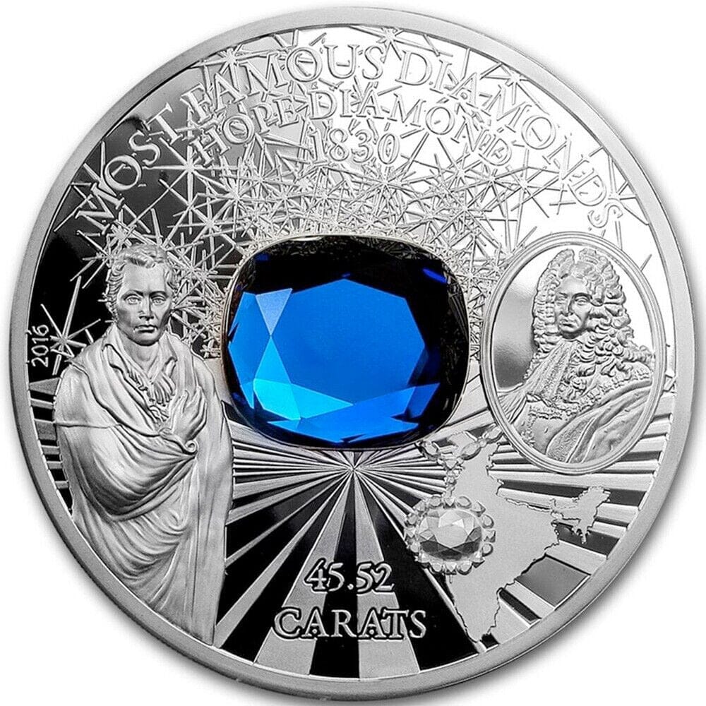 精選 銀行取引手続大事典 第2巻 2016 Cook Islands 2 oz .999 Silver $10 'Hope Diamond' - Gem Proof in O