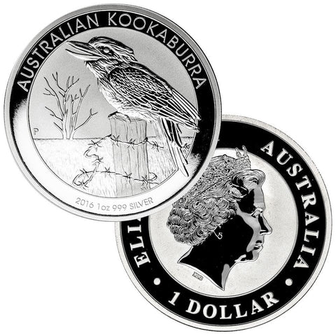 2016 Australia $1 Silver 1 oz. Kookaburra - Gem Uncirculated