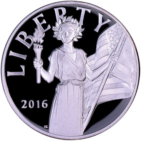 2016-W U.S. Mint Medal 1oz Silver, American Liberty - Gem Proof (Capsule, No OGP)