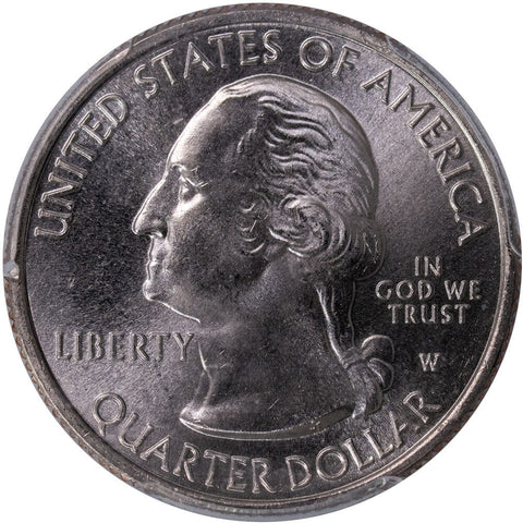 2019-W American Memorial Park, National Parks Quarter- PCGS MS 66 - Gem Uncirculated