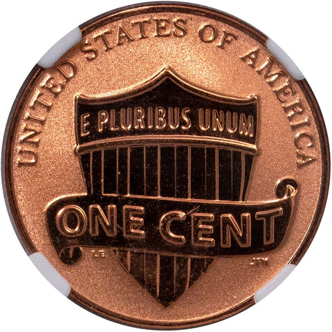 2019-W Reverse Proof Lincoln Shield Cent - NGC Rev. Pf 70 RD - Gem Proof
