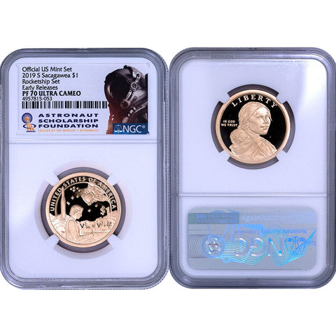 2019-S Proof Sacagawea Mary Ross Dollar - NGC PF 70 UCAM Early Release