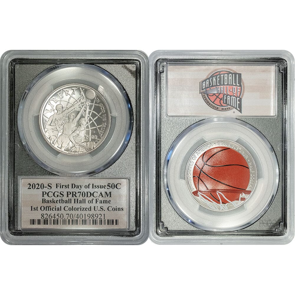 2020-S Basketball Hall of Fame Commemorative Half Dollar - PCGS PR 70