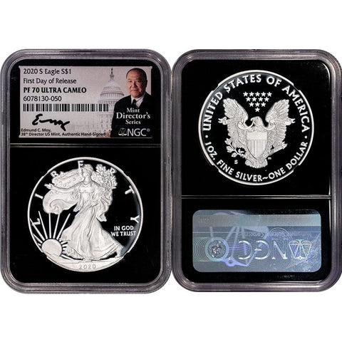 2020-S Proof American Silver Eagle - NGC 70 UCAM FDOR Moy