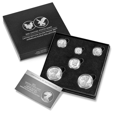 2021 US Mint Limited Edition Silver Proof Set - New In Original Box with COA (Ready to Ship)