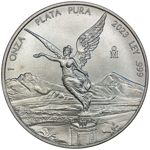 2023 Mexico 1 Onza "Libertad" 1 oz Silver KM.639 - Gem Brilliant Uncirculated