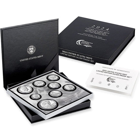 2024 US Mint Limited Edition Silver Proof Set - New In Original Box with COA