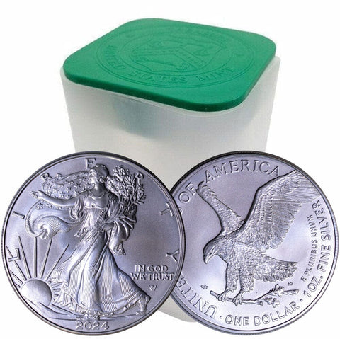 2024 American Silver Eagle Roll - Crisp Original BU ($5 over)