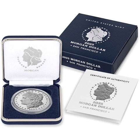 2025-S Proof Morgan .999 Silver Dollar - Gem Proof in OGP