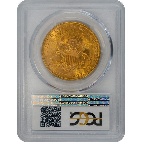 1904-S $20 Liberty Double Eagle Gold Coin - PCGS MS 63 - Gem Uncirculated