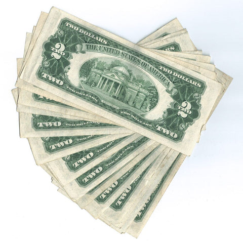 Lot of 16 1953-C $2 Legal Tender Star Notes Fr. 1512* - Very Fine/Extremely Fine