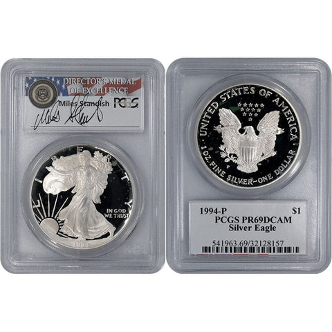1994-P Proof American Silver Eagle - PCGS PR 69 DCAM