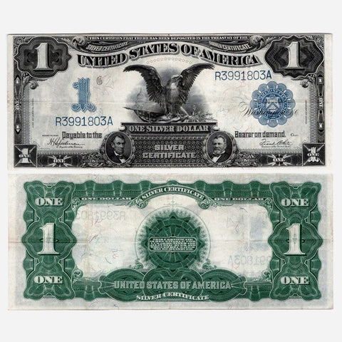 1899 Black Eagle $1 Silver Certificate Fr.236 - Choice Very Fine