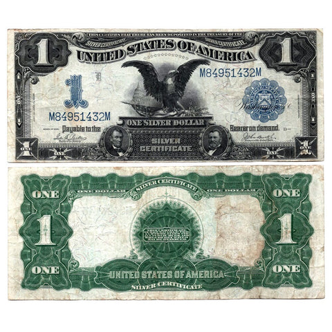 1899 $1 "Black Eagle" Silver Certificate Fr. 232 - Very Fine
