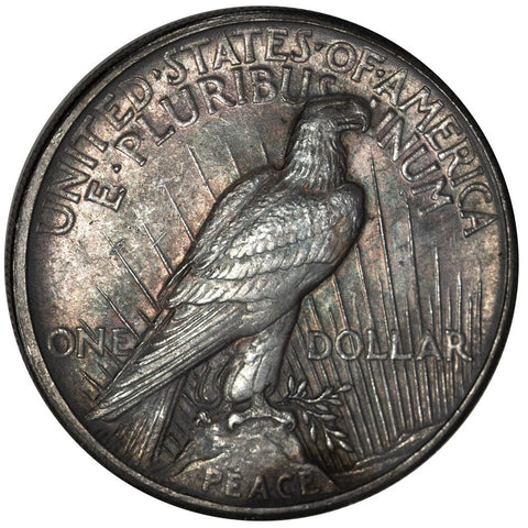 1921 Peace Dollar High Relief - About Uncirculated