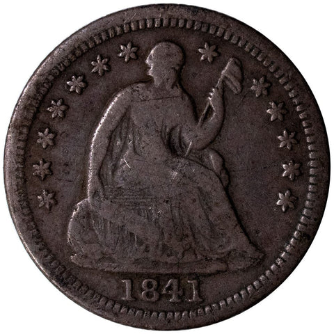 1841 Seated Liberty Half Dime - Very Good
