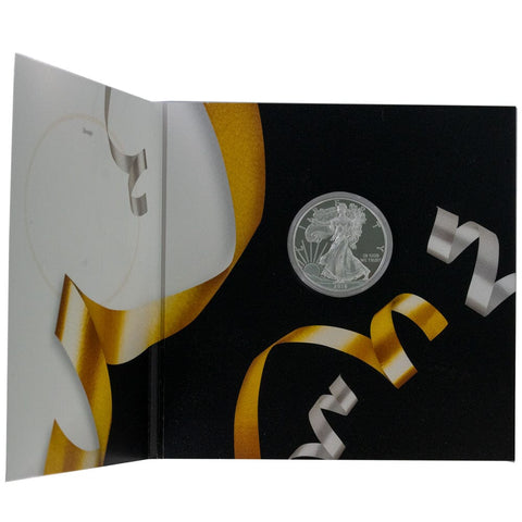 2016 Congratulations Set with 2016-W 1 oz Proof Silver Eagle - Gem Proof in OGP