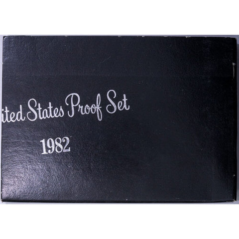 1982-S Proof Set Misprinted Packaging Error - Gem Proof in OGP