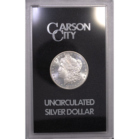 1883-CC Morgan Dollar - Carson City GSA - Brilliant Uncirculated w/ Box & CoA