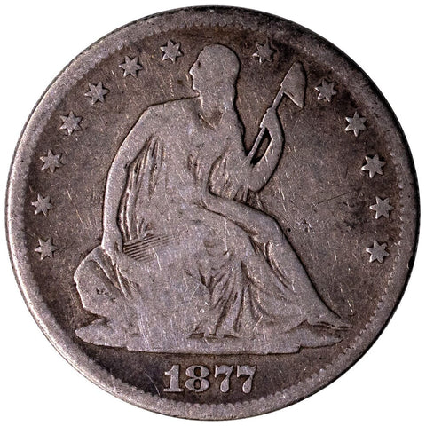 1877-S Seated Liberty Half Dollar - Good