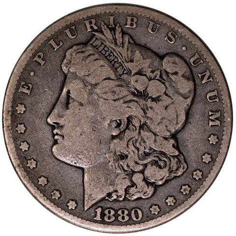 1880-CC Morgan Dollar - Reverse of 1879 - Very Good
