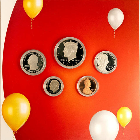 2013 "Happy Birthday" Mint Proof Set - Gem Proof in OGP