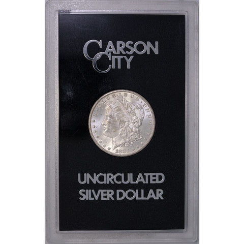 1883-CC Morgan Dollar - Carson City GSA - Brilliant Uncirculated w/ Box & CoA