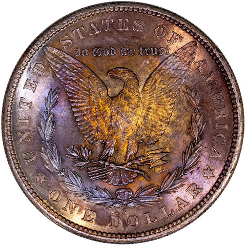 1880-S Morgan Dollar - Choice Toned Uncirculated