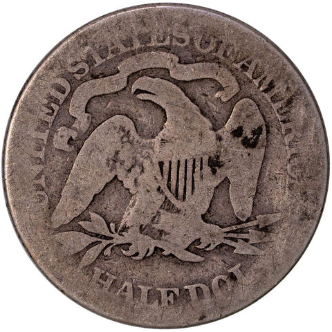 1876 Seated Liberty Half Dollar - About Good