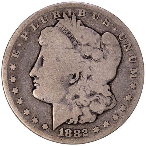 1882-CC Morgan Dollar - About Good - Carson City