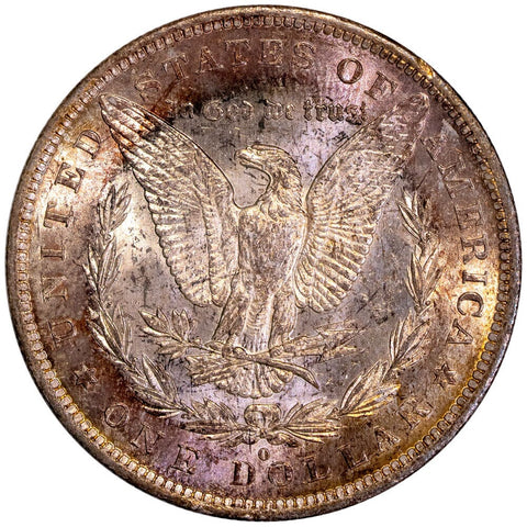 1883-O Morgan Dollar - Toned Uncirculated