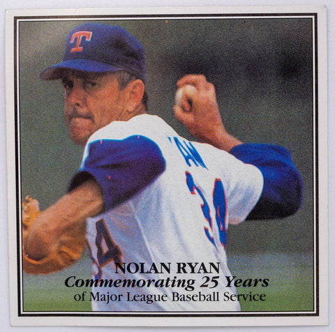 Nolan Ryan "Enviromint" 3oz .999 Fine Silver Bar - In Box W/ CoA
