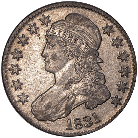 1831 Capped Bust Half Dollar O.104 - Extremely Fine