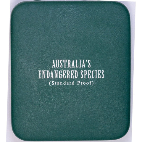 1998 Australia "Hairy-Nosed Wombat" Endangered Species $10 Sterling Silver Proof Coin - Gem Proof in OGP w/ CoA