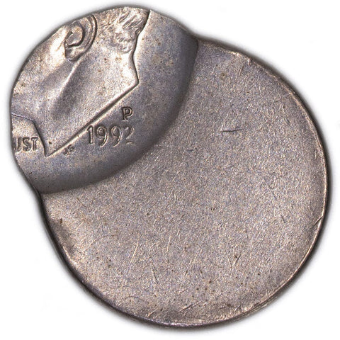 1992 Roosevelt Dime - Off Center - Gem Brilliant Uncirculated
