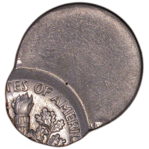 1992 Roosevelt Dime - Off Center - Gem Brilliant Uncirculated