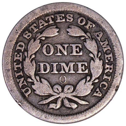 1857-O Seated Liberty Dime - Fine