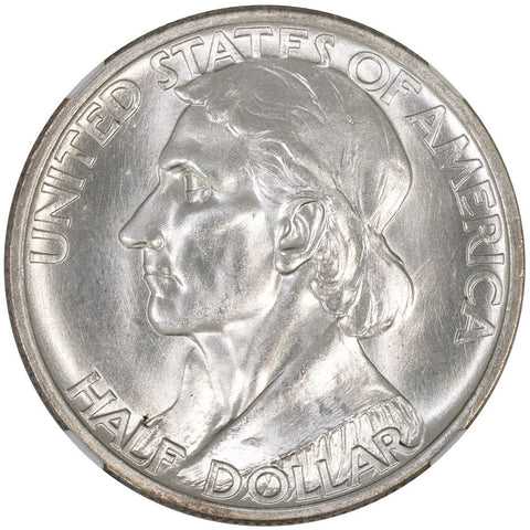 1937 Daniel Boone Silver Commemorative Half Dollar - NGC MS 67 - Gem Brilliant Uncirculated