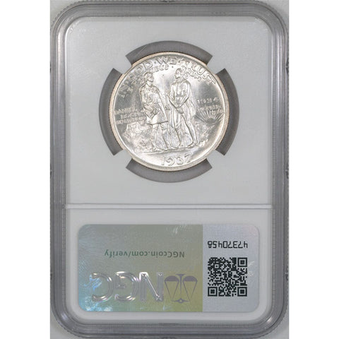 1937 Daniel Boone Silver Commemorative Half Dollar - NGC MS 67 - Gem Brilliant Uncirculated
