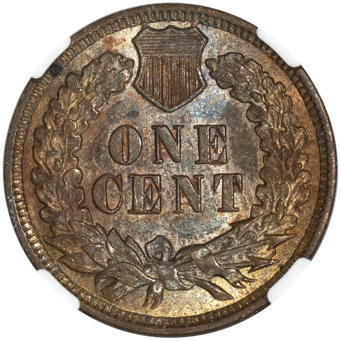 1899 Indian Head Cent - NGC MS 66 BN CAC - Gem Brilliant Uncirculated