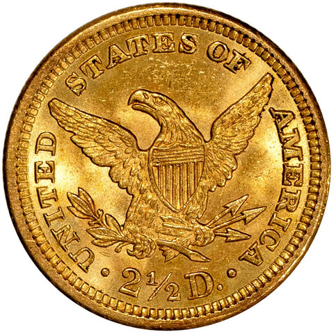 1907 $2.5 Liberty Gold Coin - Choice Brilliant Uncirculated