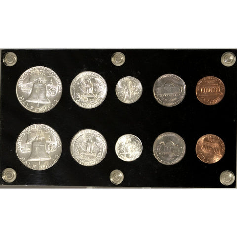 1961 P & D U.S. Mint Set - Gem Uncirculated in Capital Plastic