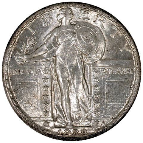 1928 Standing Liberty Quarter - Choice Brilliant Uncirculated