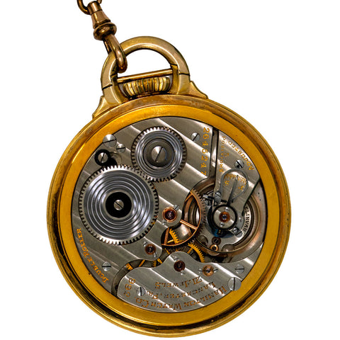 1940 Hamilton 10k GF Pocket Watch - 21 Jewel, Grade 992E, Railroad Grade + Box