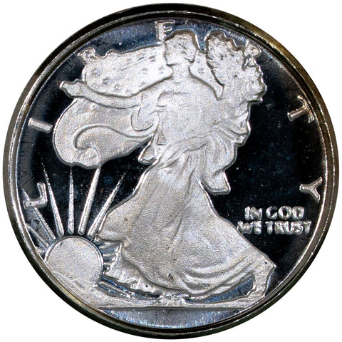 Walking Liberty .999 1/10oz Silver Rounds