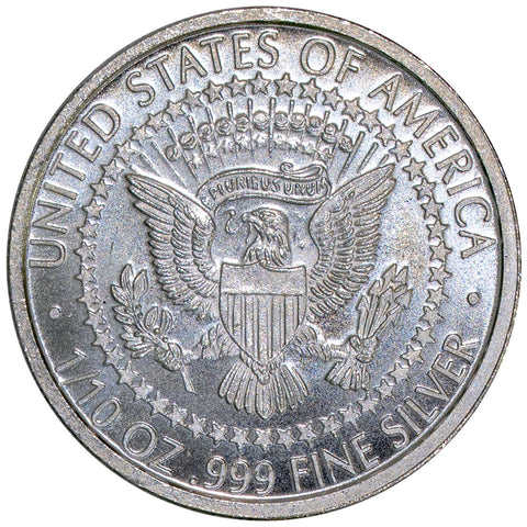 John F. Kennedy .999 1/10oz Silver Rounds