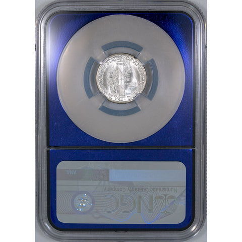 1945-D Mercury Dime - NGC MS 64 - Choice Uncirculated